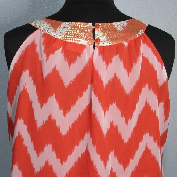 Chevron Patterned Blouse - Picture 8 of 11